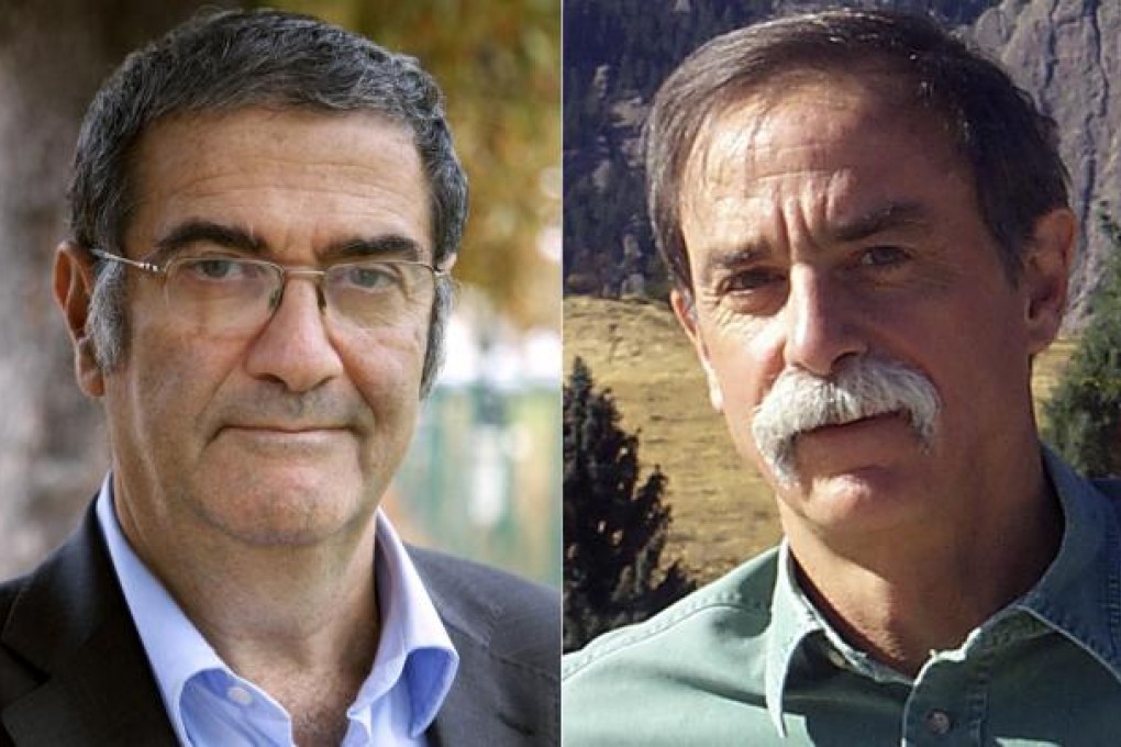 Serge Haroche (left) and David Wineland. Photos: Reuters, AFP