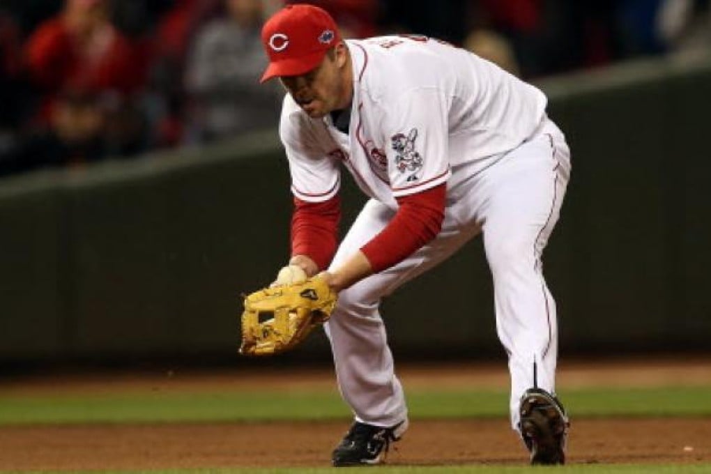 Scott Rolen of the Cincinnati Reds. Photo: AFP