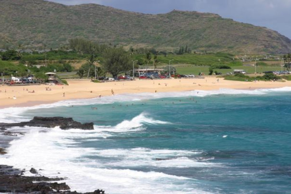 A view of Sandy Beach on southeast Oahu, Hawaii. Photo: Oahu Visitors Bureau