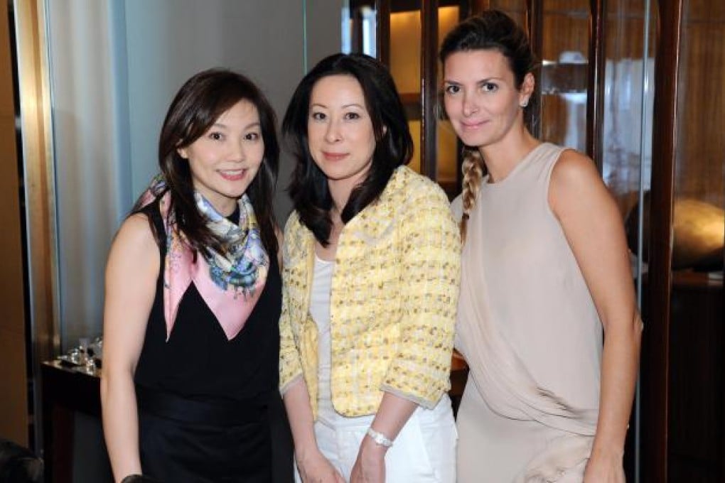 Laetitia Yu (left), Janice Chan-Choy and Gioia Van der Reijt.
