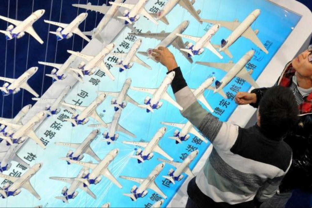 Mainland airlines will add 4,583 planes to their fleets by 2030 while the number of passengers has grown an average 15.3 per cent. Photo: AFP