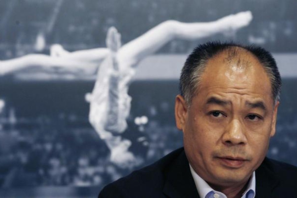 Li Ning, the head of the sportswear retailer, which has been hit by a fall in customer demand after the Beijing Olympics. Photo: Reuters