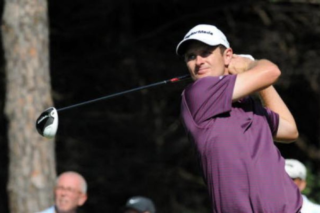 Justin Rose of England. Photo: Xinhua