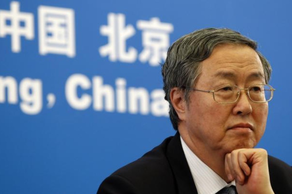 Zhou Xiaochuan withdrew from the annual International Monetary Fund and World Bank meetings in Japan this week. Photo: AP
