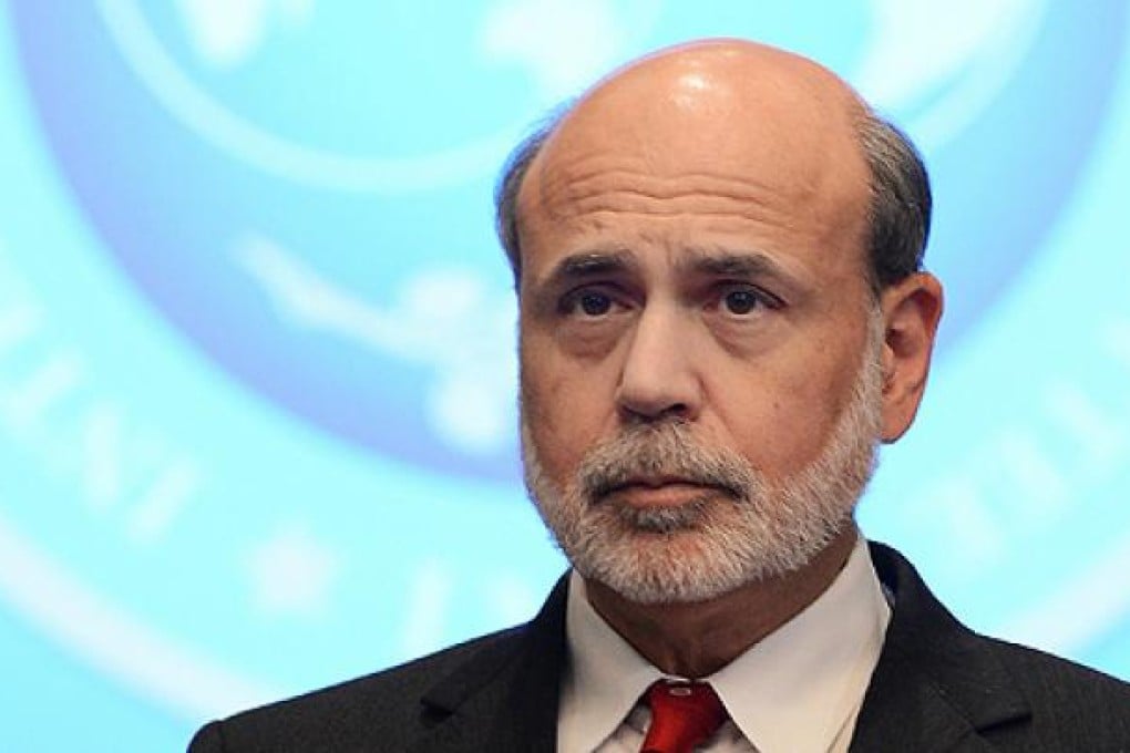 The US central bank’s monetary easing measures help "support the global economy as well”, said US Federal Reserve chief Ben Bernanke in Tokyo. Photo: AFP