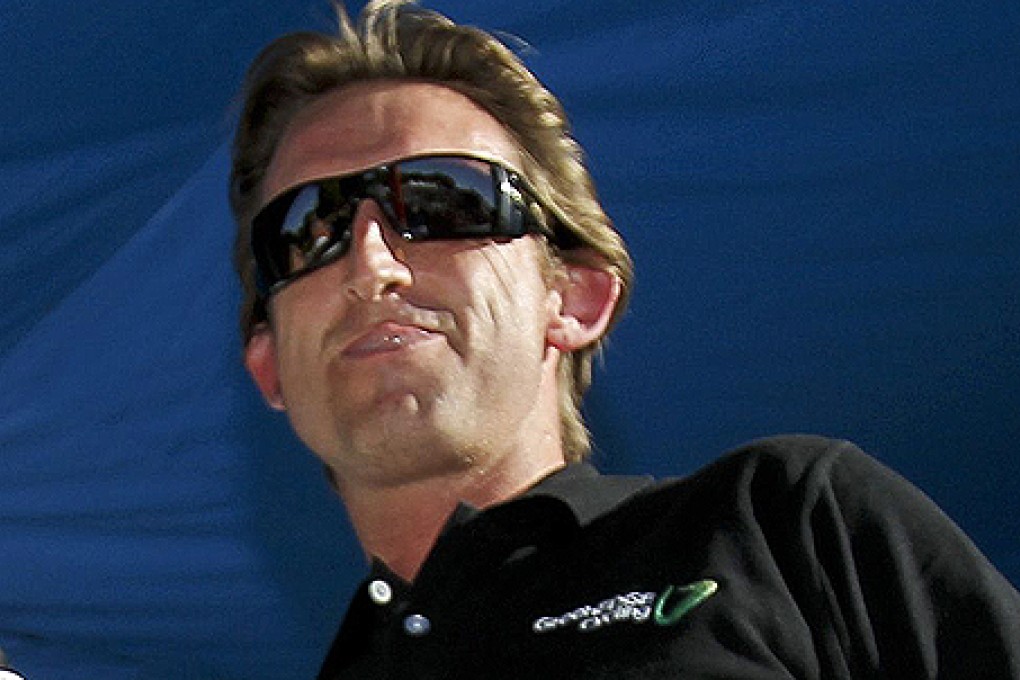 Former road racer Matt White said he was standing down from his position as Professional Men’s Road Coordinator. Photo: AFP