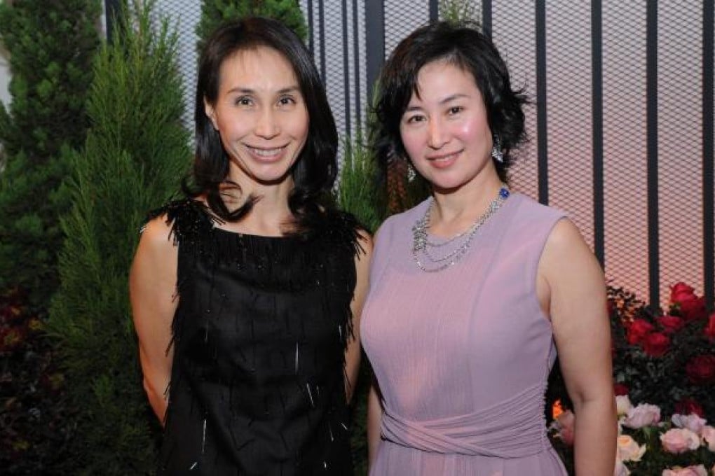 Socialite Daisy Ho Chiu-fung (left) and Pansy Ho, sister of Daisy