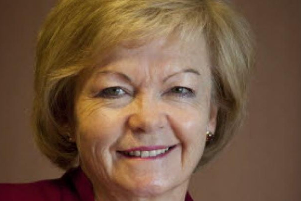 Professor Jane den Hollander, vice-chancellor and president