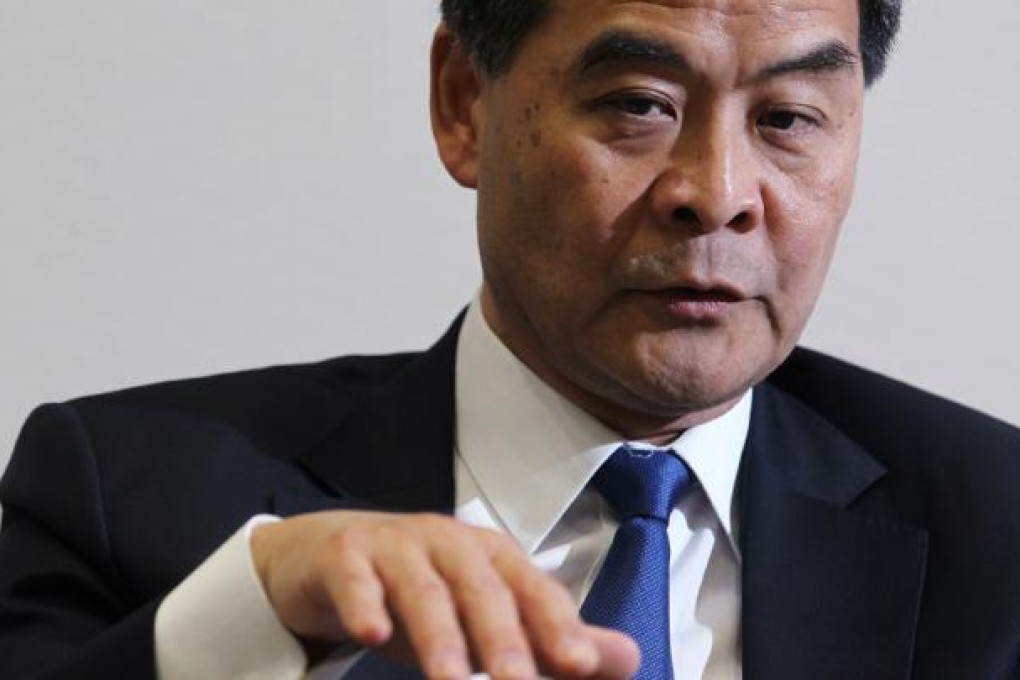 Chief Executive Leung Chun-ying