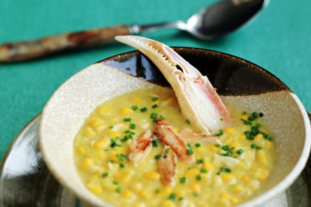 Crab and corn chowder