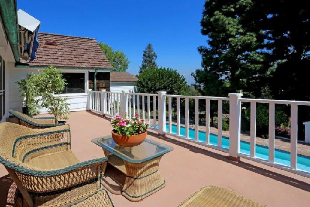 The Ernest Borgnine estate in the Beverly Crest area of LA is listed at US$3.395 million. Photo: MCT