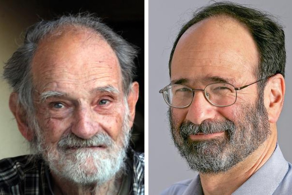 American economists Lloyd Shapley and Alvin Roth. Photo: AP