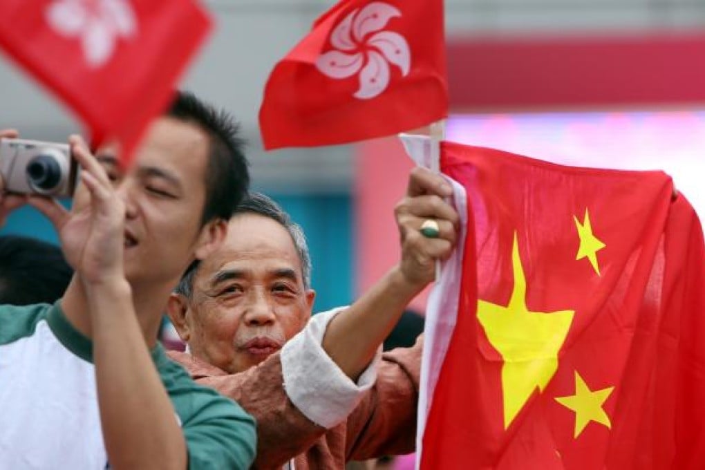 Will the ultimate answer from Hongkongers to the question "where are you from?" eventually be "China"?