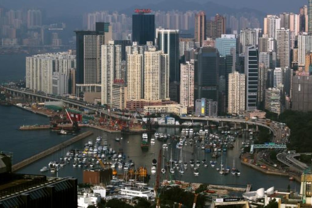 The Causeway Bay typhoon shelter. Photo: Dickson Lee