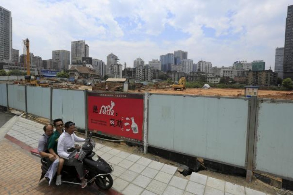 A balancing act in Changsha. The city has launched a massive, costly infrastructure programme. Photo: Bloomberg