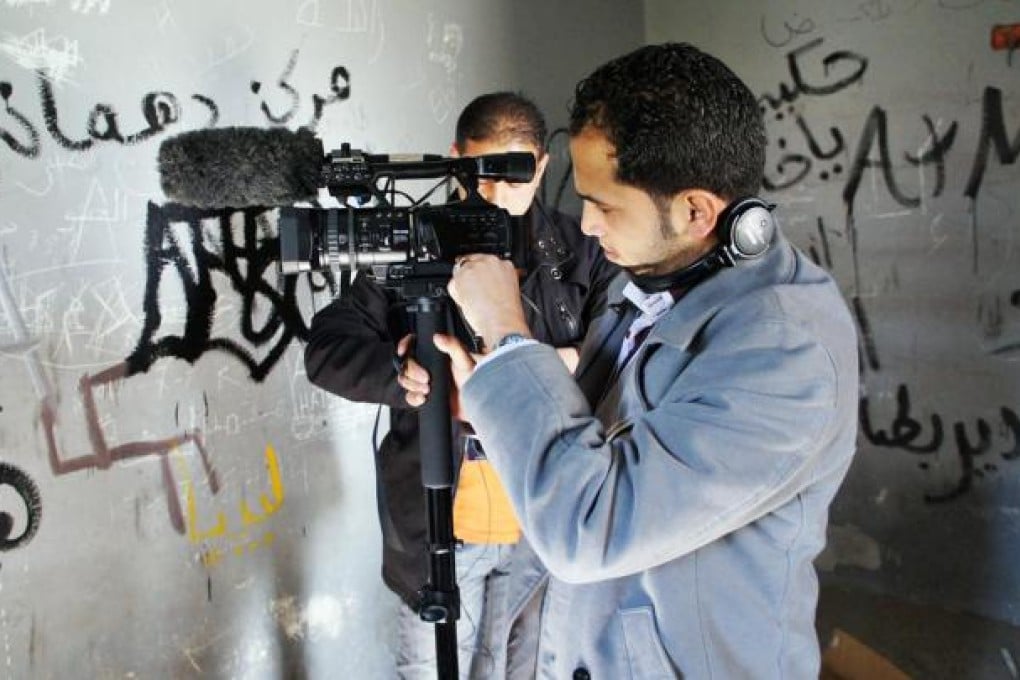 The filming of ''Graffiti''. Photos: Corbis; AFP; SCMP; Ibrahim el-Mayet
