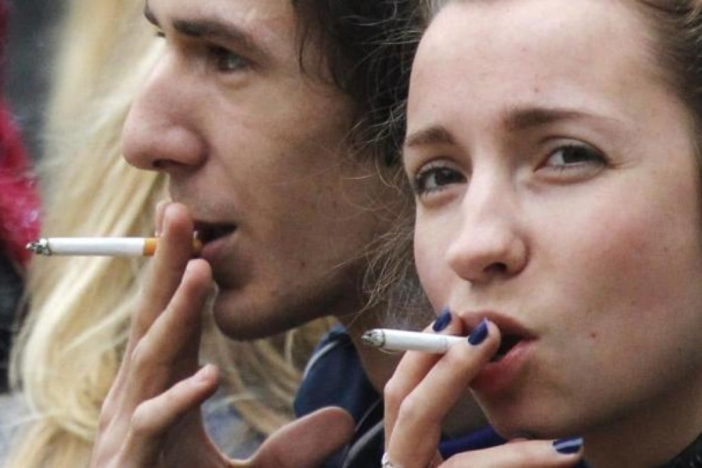 Russia is the world's second largest tobacco market after China. Photo: Reuters
