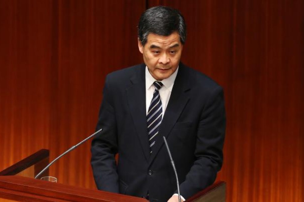 Now that the Chief Executive has shared his views, he will be judged by how well he tackles the problems. Photo: Sam Tsang