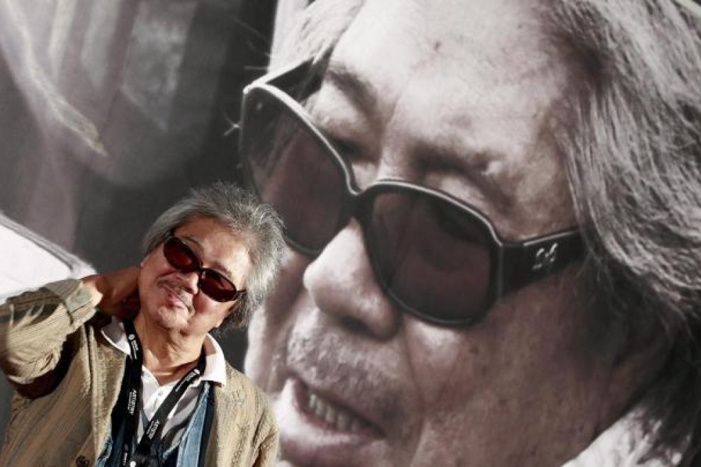 Koji Wakamatsu wanted government funding for independent films, as they provided a voice. Photo: EPA