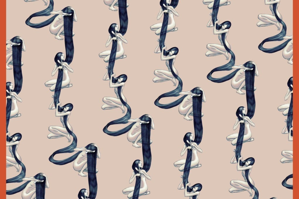 Nymph scarf by visual artist James Jean.