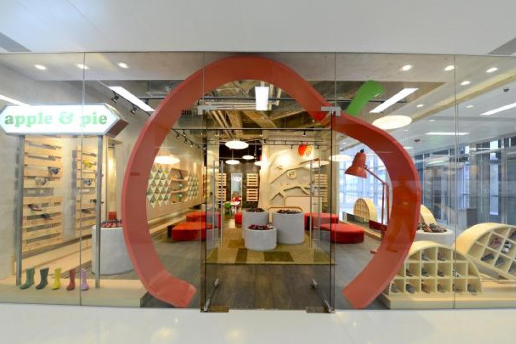 Apple & pie offers a range of European brands such as the Bisgaard boots.