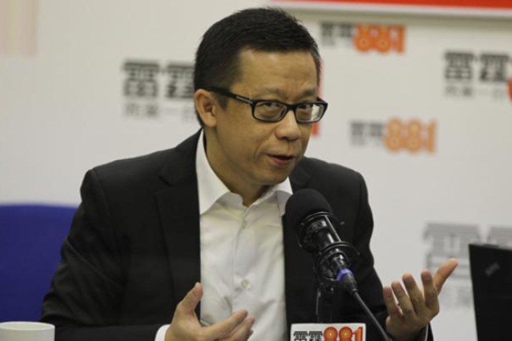 Chairman of City Telecom Ricky Wong Wai-kay on Thursday. Photo: Edward Wong