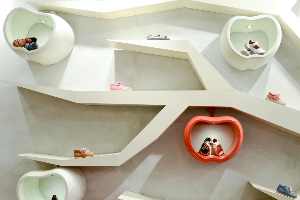 Shoes on display at Apple & Pie in Aberdeen. Photo: David Wong