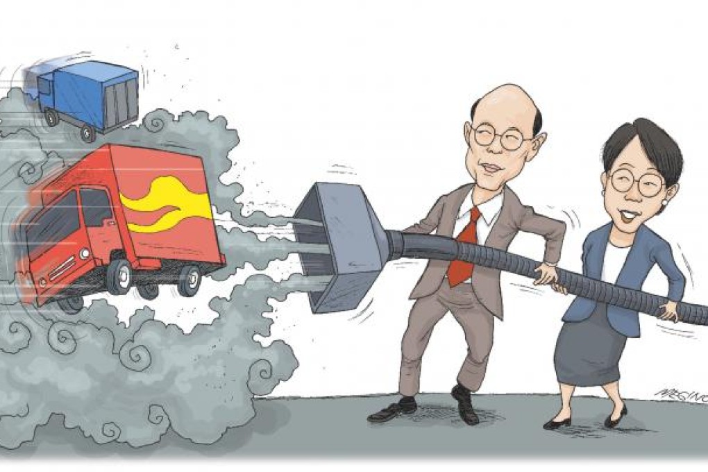 Both Wong and Loh want to pick up what was left undone or idle by the former administration to improve Hong Kong's environment.