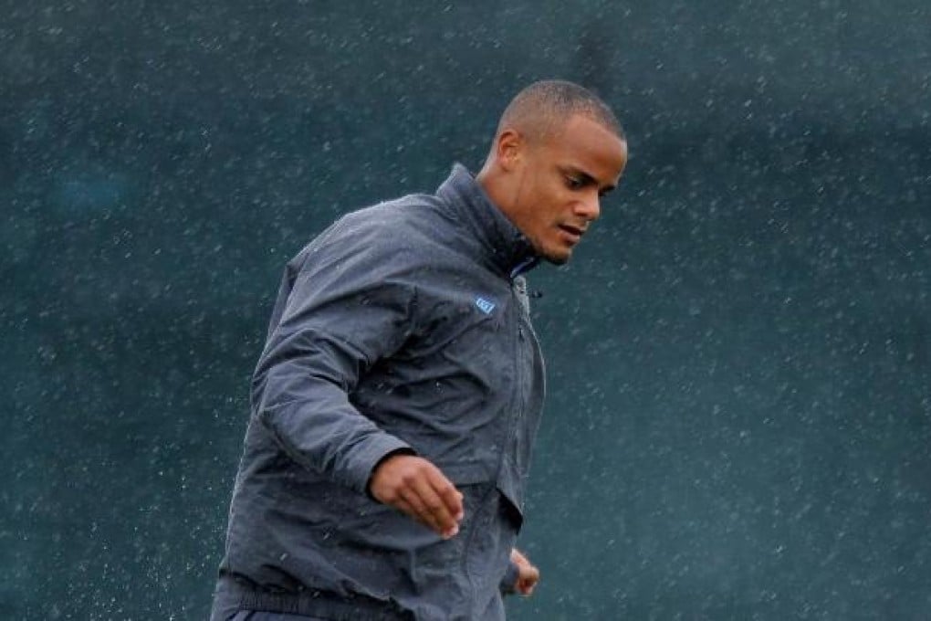 Manchester City's Belgian defender Vincent Kompany.