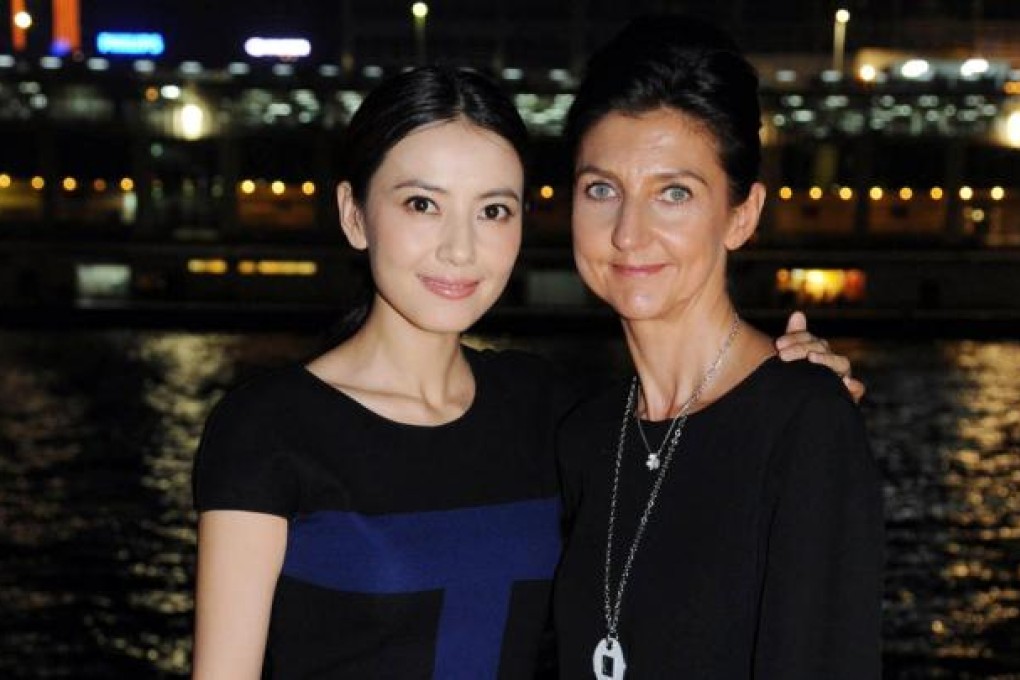 Gao Yuanyuan and Sophie Delafontaine