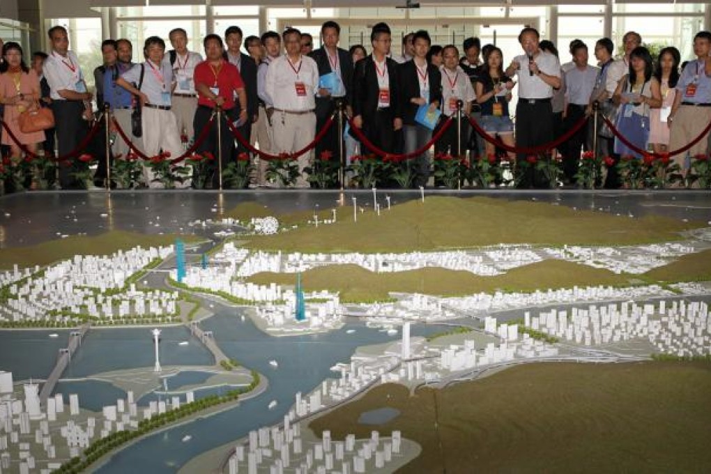 A forum on economic integration between Hong Kong, Macau and Zhuhai conducted on Hengqin Island in August. Photo: SCMP