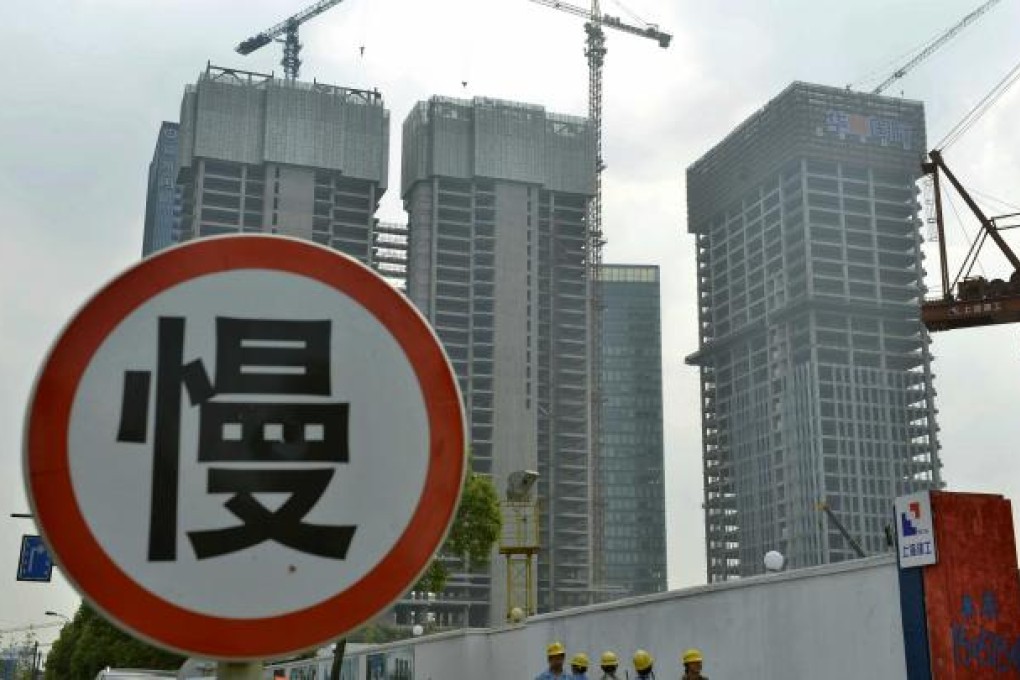 China's economy is still digesting the misallocation of capital for dubious infrastructure projects. Photo: Xinhua