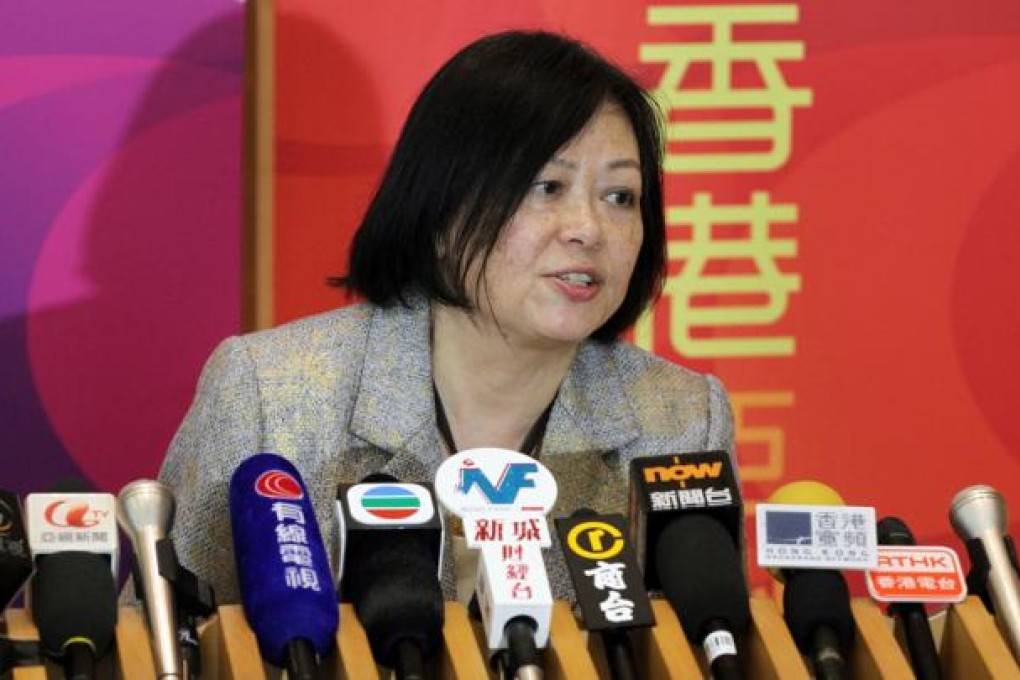 Anna Wu Hung-yuk. Photo: K. Y. Cheng