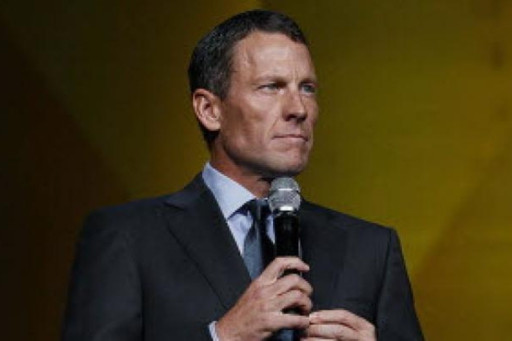 Lance Armstrong. Photo: AP