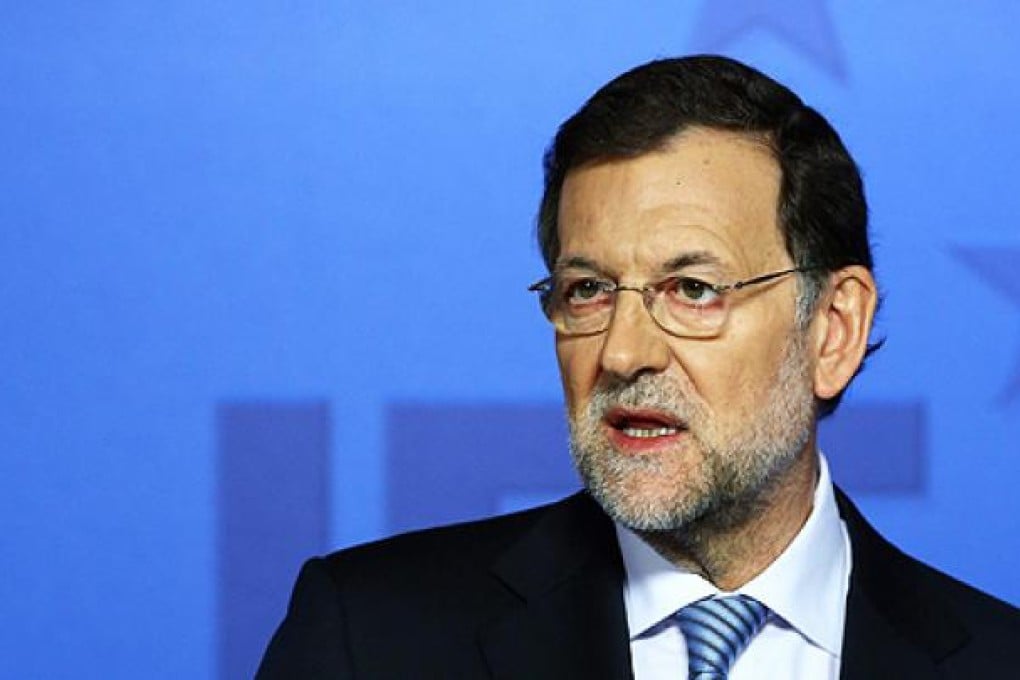 Spanish Prime Minister Mariano Rajoy. Photo: EPA