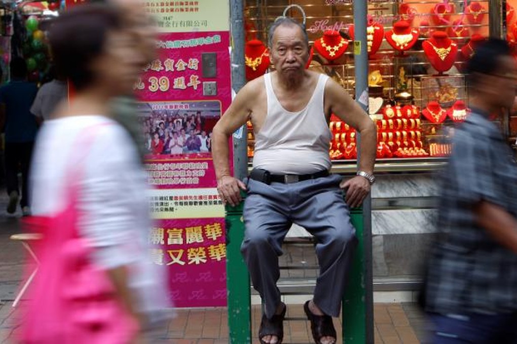 In a rapidly ageing society, the problem of inadequate retirement savings and the lack of a decent safety net needs to be addressed to avoid a crisis. Photo: Sam Tsang