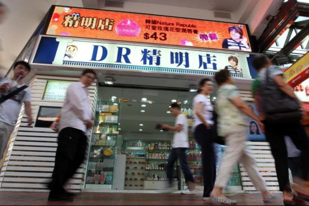 Business continues at DR Beauty's outlet in Yee Wo Street in Causeway Bay but other tenants might be wary of renting the premises when the lease expires. Photo: May Tse