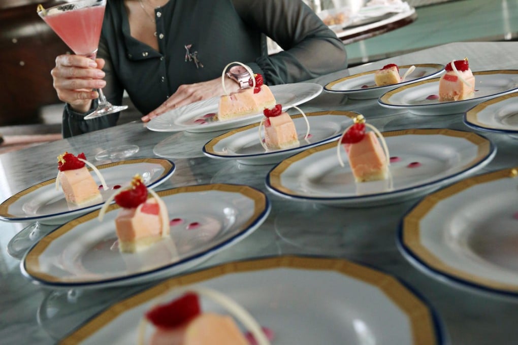 Dr Ava Kwong enjoys Pink Desserts for a Cause at The Peninsula. Photo: David Wong