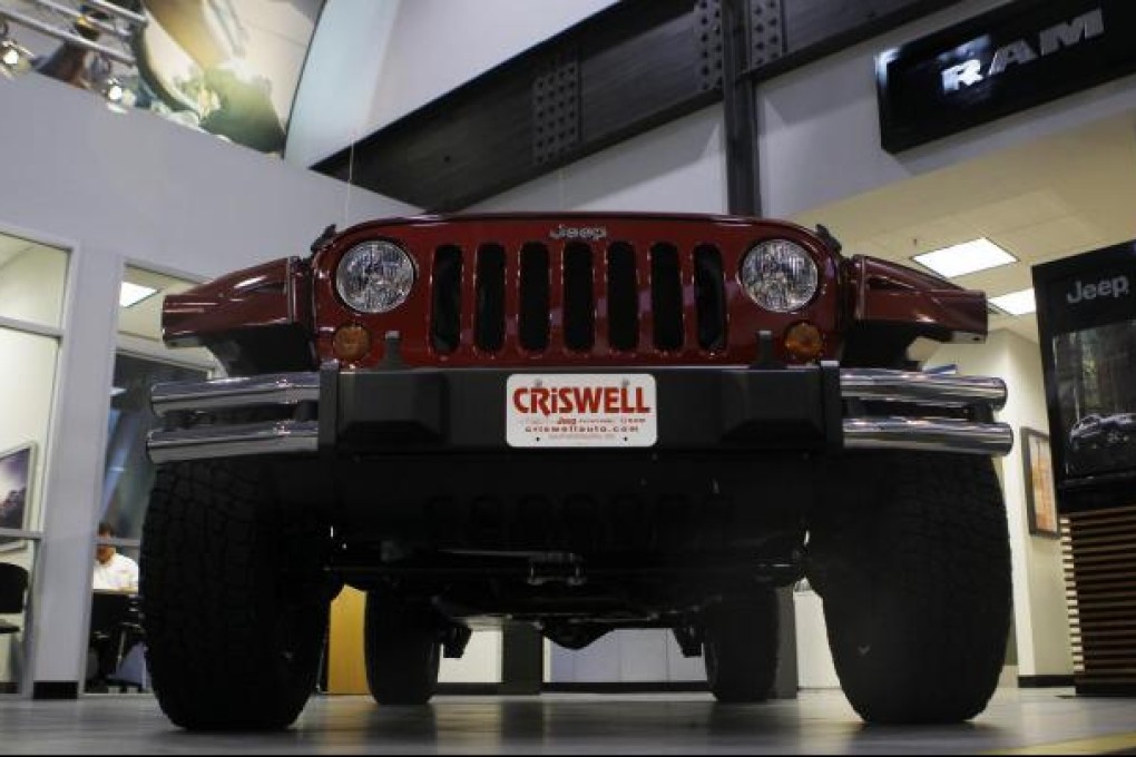 SUVs are a growing market segment on the mainland, so much so that Fiat might revive local production of the Jeep. Photo: Reuters