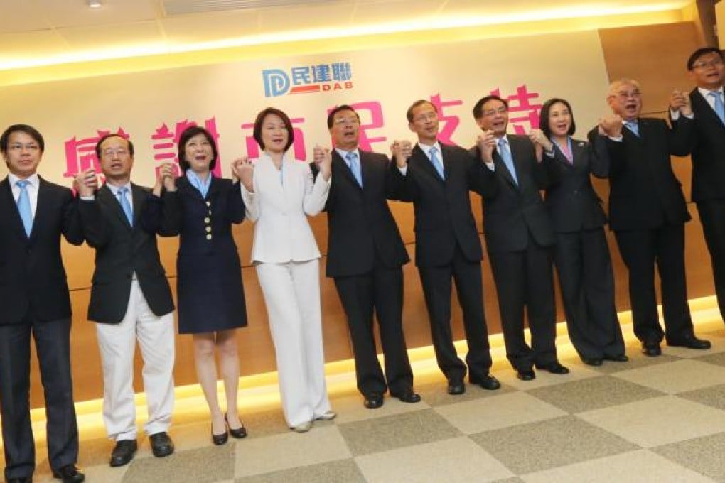 The Democratic Alliance for the Betterment and Progress of Hong Kong said it was "not opposing" the measure.