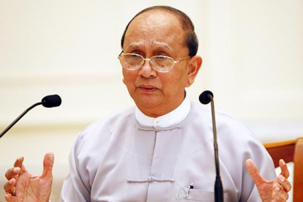 Myanmar President Thein Sein. Photo: AP