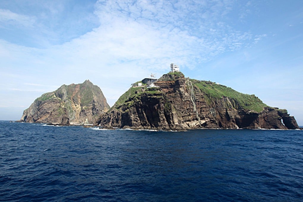 Dokdo or Takeshima islands are claimed by South Korea and Japan. Photo: Xinhua