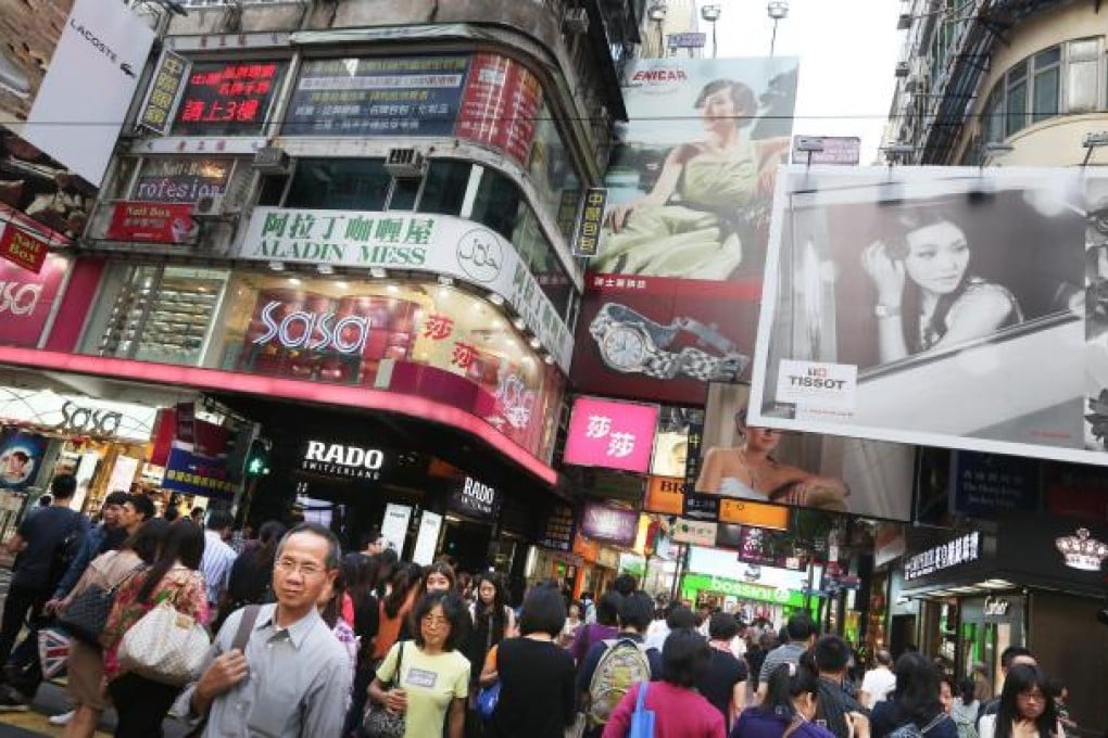 Causeway Bay, where "Ginza-style commercial projects operate more successfully than in other areas", according to Colliers International's Helen Mak. Photo: Sam Tsang