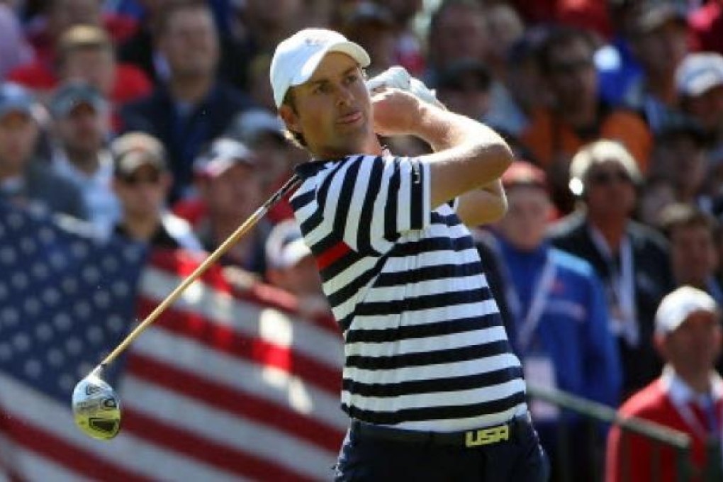 US Open champion Webb Simpson. Photo: AFP