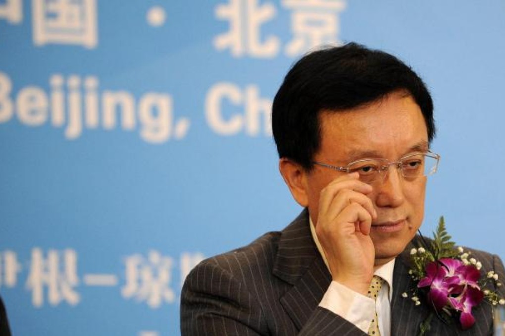 More than 20 companies have expressed interest in the proposal, says Dagong Global Credit Ratings head Guan Jianzhong, above. Photo: AFP