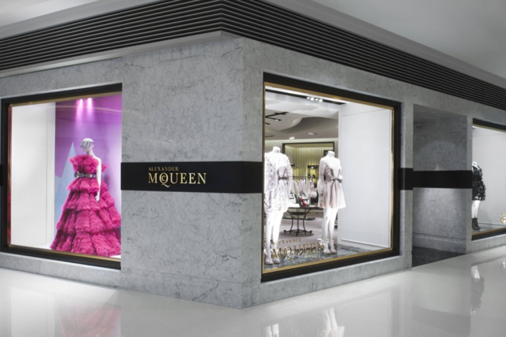 Alexander McQueen at Elements mall.