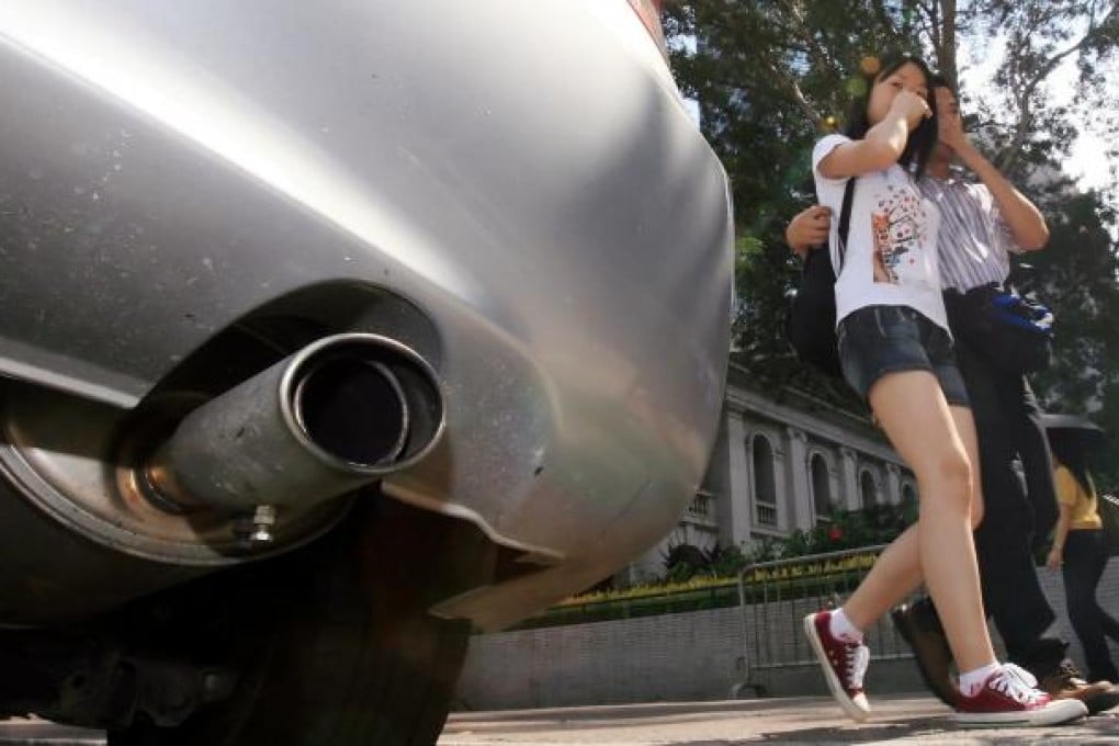 Only three drivers have been charged for idling more than the three-minute limit since the law came into effect last December. Photo: Felix Wong