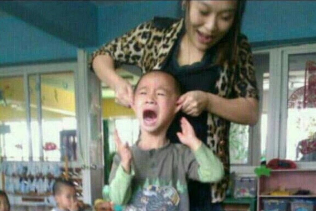 Kindergarten child abuse photos have netizens seeing red