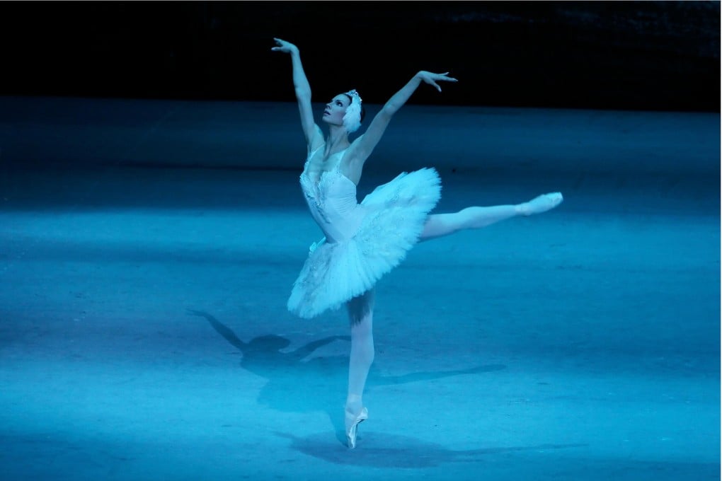 Bolshoi ballerina Maria Alexandrova is Odette/Odile in Swan Lake.