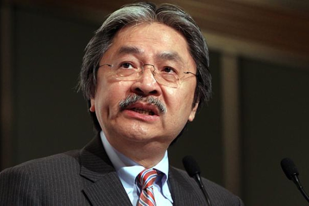 Financial Secretary John Tsang Chun-wah. Photo: Jonathan Wong